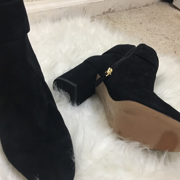 Louise et CieBlack Bootie with Gold Buckle - Picture 7 of 8